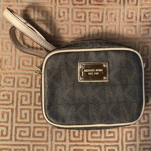 Michael Kors Brown Logo Crossbody